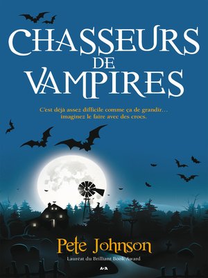 cover image of Chasseurs de vampires